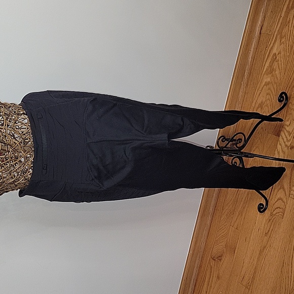 Athleta Peak Hybrid Fleece lined 3 pocket tights womens size M - Picture 6 of 11